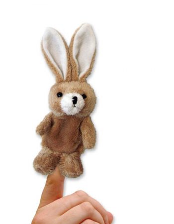 bunny rabbit finger puppet