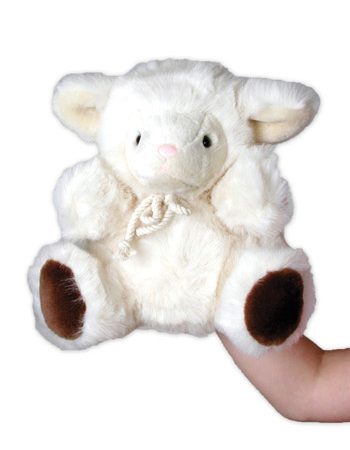 lamb sheep hand puppet